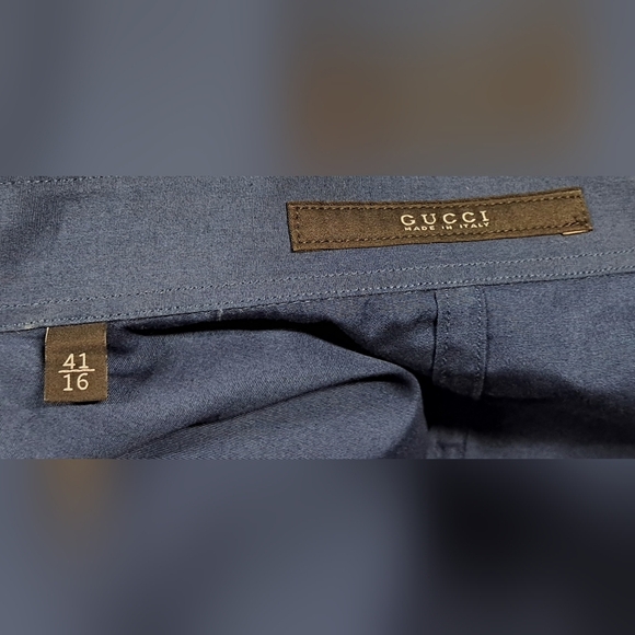 Men's Vintage Gucci Dress Shirt - Picture 4 of 5